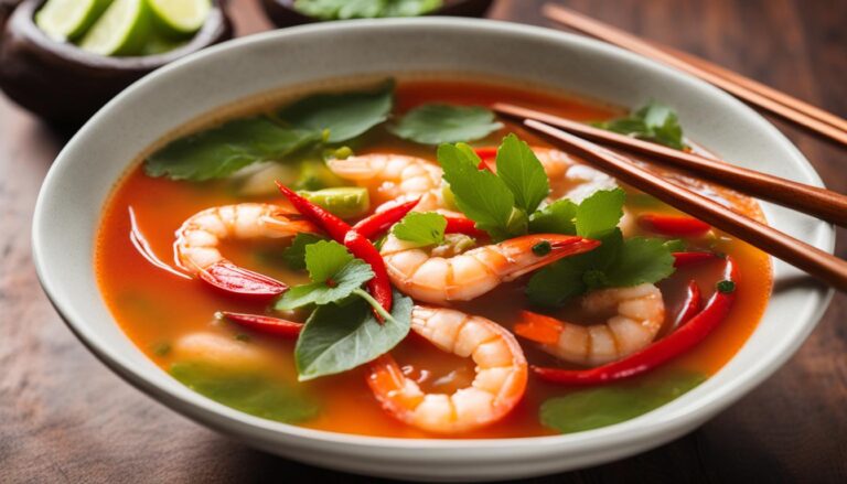 Tom Yum Goong daun jeruk