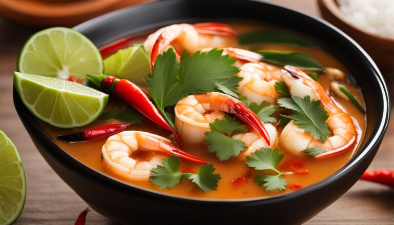 Tom Yum Goong jeruk nipis