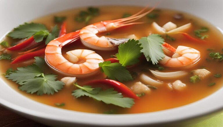 Tom Yum Goong serai