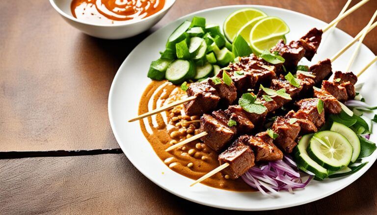 Sate Madura Bumbu Kacang