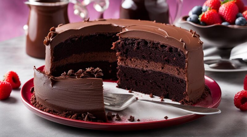 Cokelat devil’s food cake