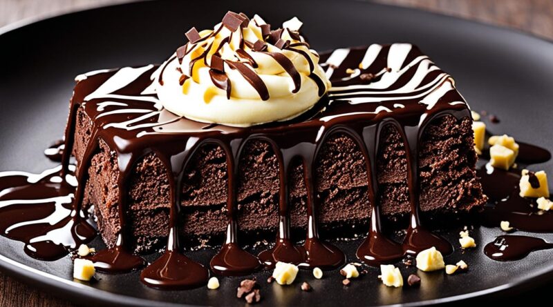 Dessert cokelat decadent