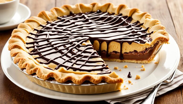 Pie peanut butter cokelat