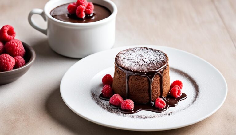 Soufflé cokelat