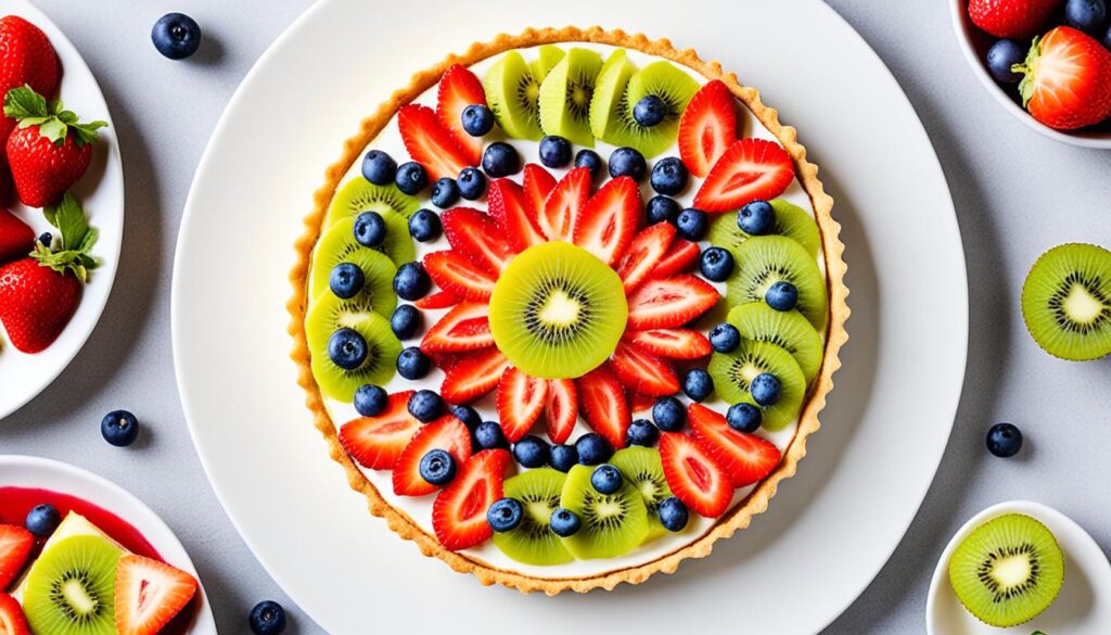 Tart buah segar