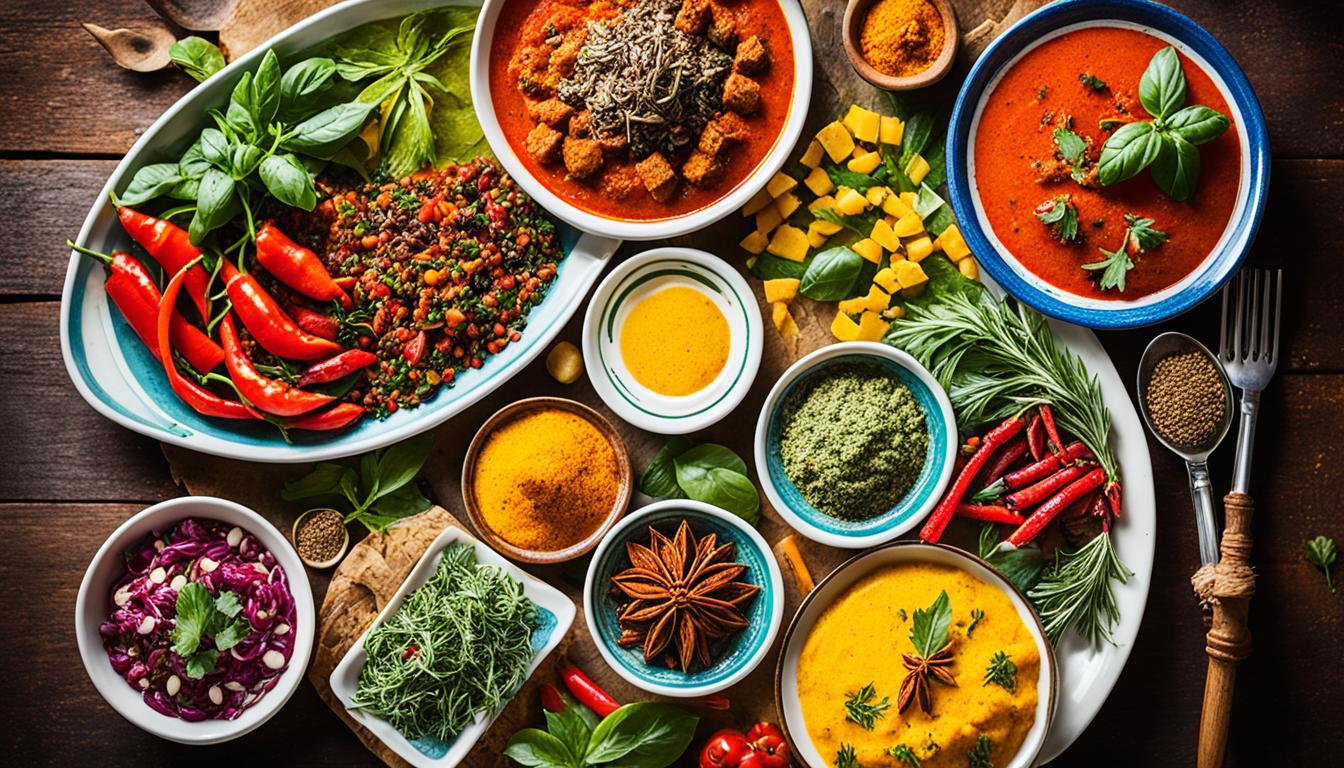 Masakan lokal dengan cita rasa
