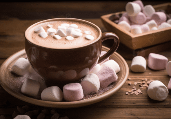 pngtree-hot-chocolate-with-marshmallow-and-cups-of-hot-chocolate-next-to-picture-image_2496009