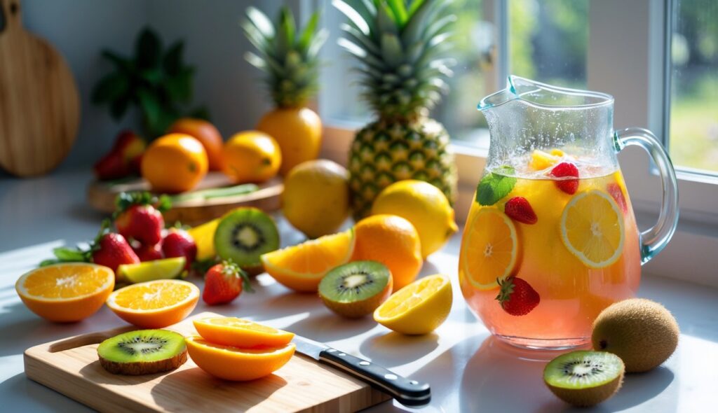 Cara Membuat Minuman Dingin Segar dari Buah-buahan Segar di Rumah yang Mudah dan Lezat