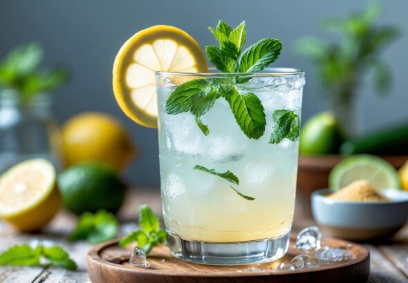 Minuman Dingin Segar Rendah Gula untuk Diet Sehat dan Menyegarkan