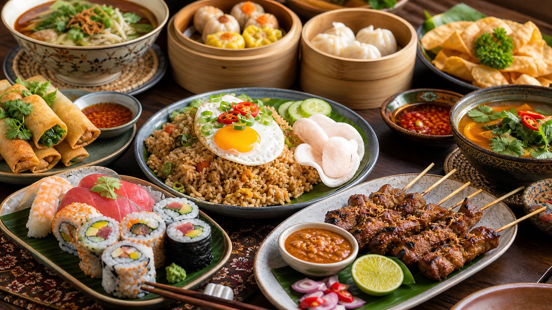 Panduan Lengkap Jenis Masakan Asia yang Populer di Indonesia Beserta Ciri Khasnya