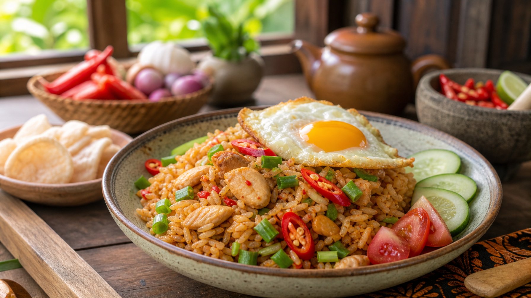 Cara Membuat Nasi Goreng Kampung Pedas untuk Sarapan Praktis 10 Menit yang Lezat dan Cepat