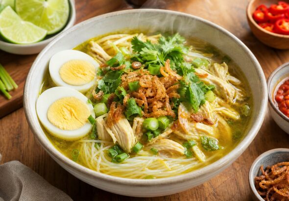 Resep Soto Ayam Kuah Kuning Tanpa Santan yang Ringan dan Segar untuk Menu Sehat Anda