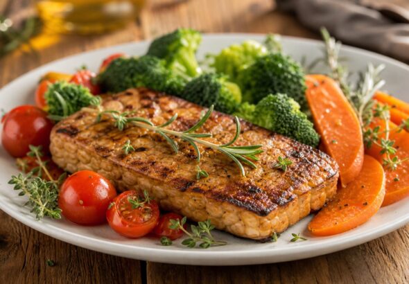 Tips Mengolah Tempe Menjadi Steak Lezat untuk Menu Diet Vegetarian yang Sehat dan Bergizi