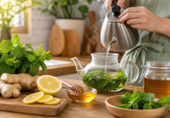 Cara Membuat Minuman Herbal Sederhana untuk Menjaga Kesehatan di Rumah Secara Efektif