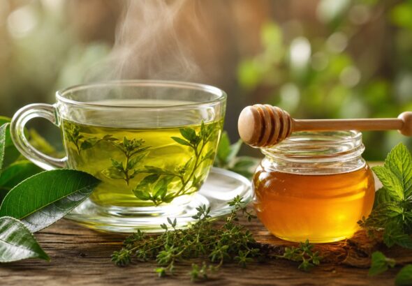 Rahasia Khasiat Minuman Herbal Teh Hijau dan Madu untuk Kesehatan Tubuh Optimal