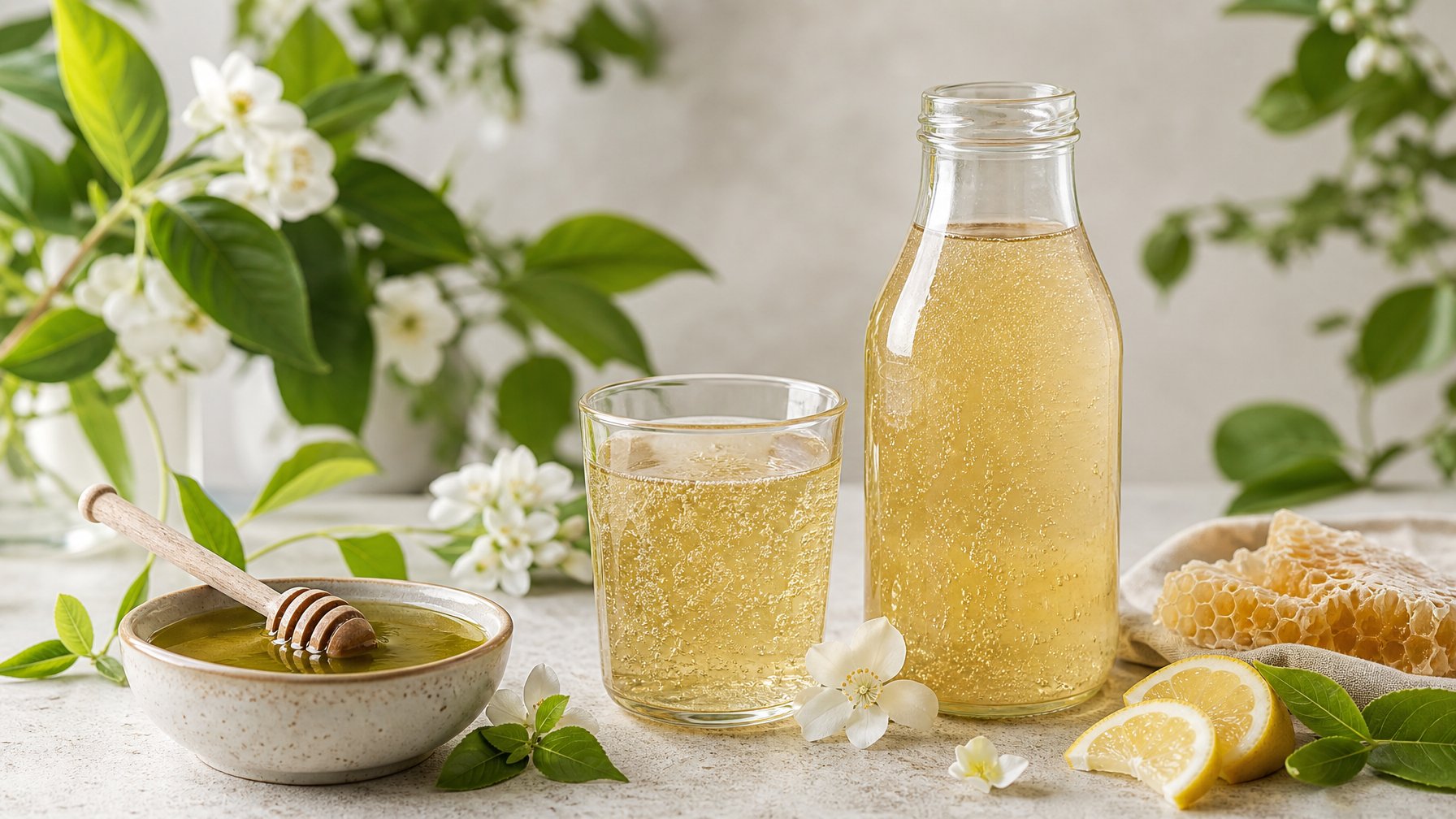Mengenal Jun Tea, Varian Unik Kombucha yang Menggunakan Madu Hijau dan Khasiatnya