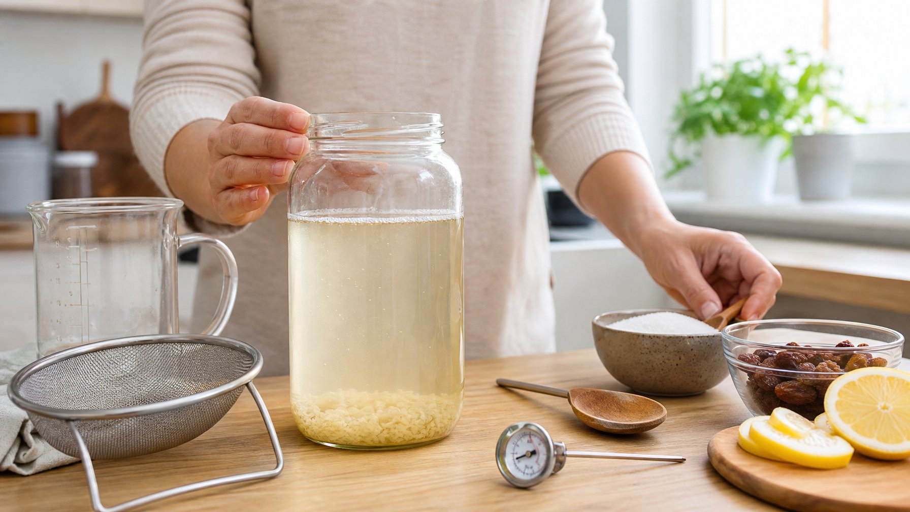 Tips Mengatasi Gagal Fermentasi Saat Membuat Kefir Air di Rumah: Penyebab dan Solusi Cepat