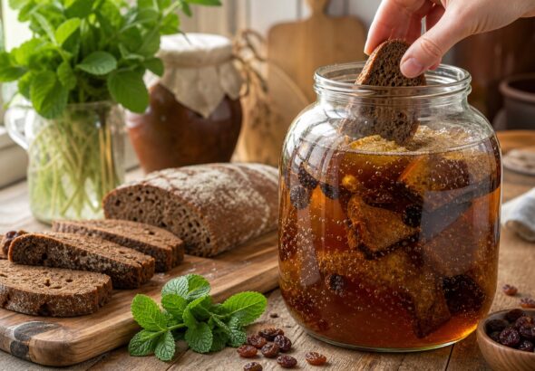 Cara Membuat Kvass, Minuman Fermentasi Roti Tradisional Khas Rusia dengan Mudah