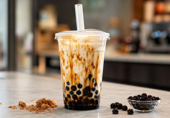 Resep Boba Brown Sugar Fresh Milk Kenyal ala Minuman Kekinian Mall yang Mudah Dibuat