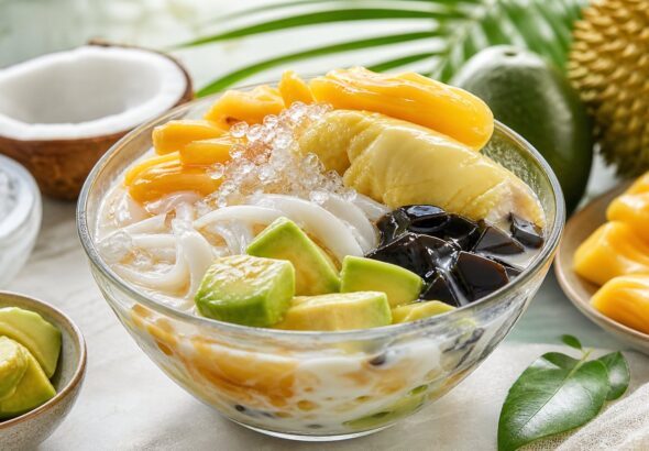 Resep Es Teler Alpukat Nangka Durian Super Legit dan Mengenyangkan yang Praktis