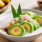 Cara Bikin Es Pisang Ijo Saus Vla Santan Manis Gurih Khas Makassar yang Legit