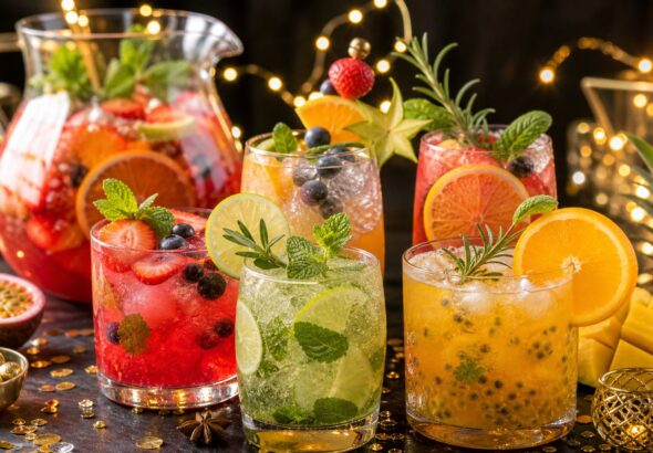 Kumpulan Resep Mocktail Buah Segar Tanpa Alkohol untuk Pesta Malam Tahun Baru yang Meriah